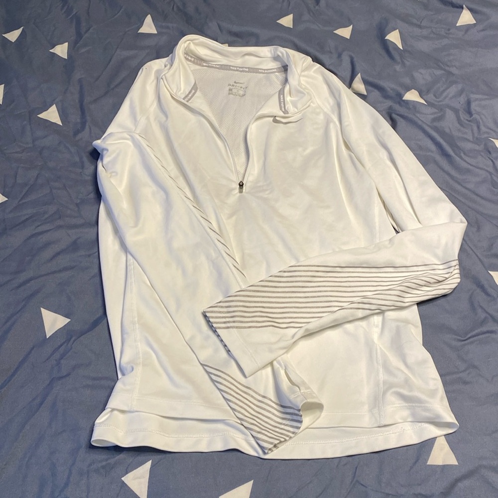 Lightweight Nike running zip up